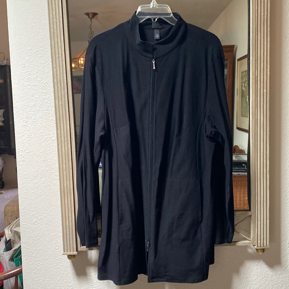 Eileen Fisher zip up jacket